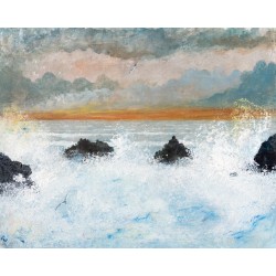 Caught Against The Rocks...